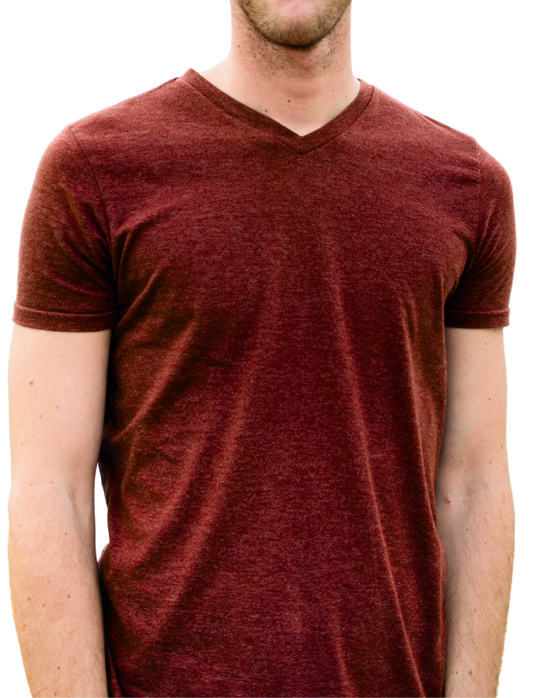 T-shirt Col V Confort Premium